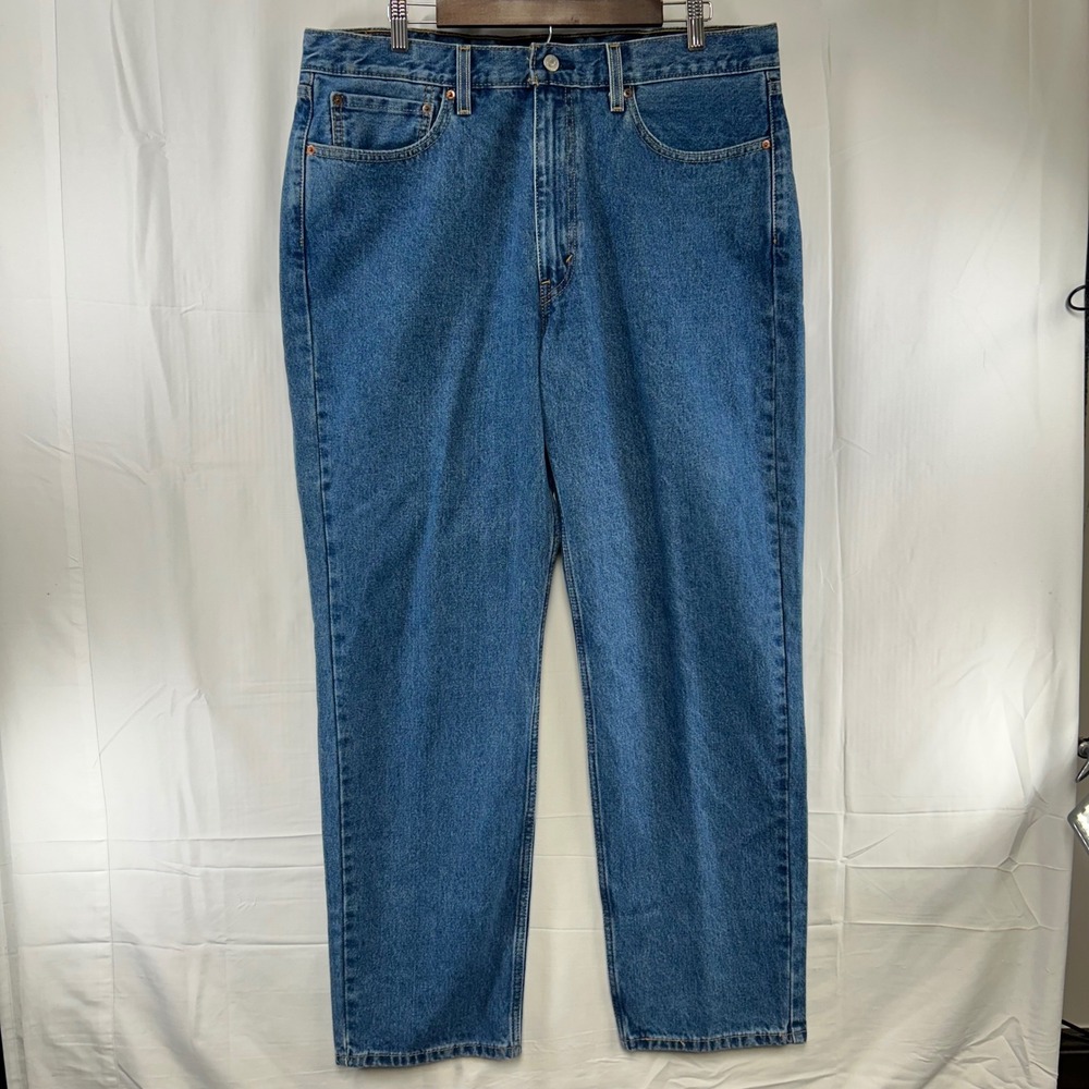 Levi's 550 Relaxed Fit Jeans Mens 38x32 Blue Medium Wash Tapered Leg